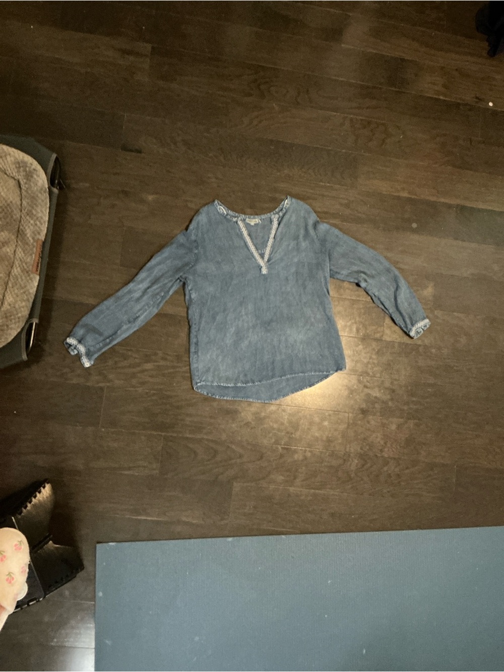 Tramp Denim Blue Women's Blouse